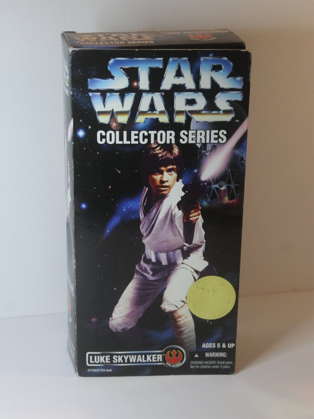Star Wars Luke Skywalker 12" Large Kenner 1996 New 1/6 RARE Yellow Blonde Hair